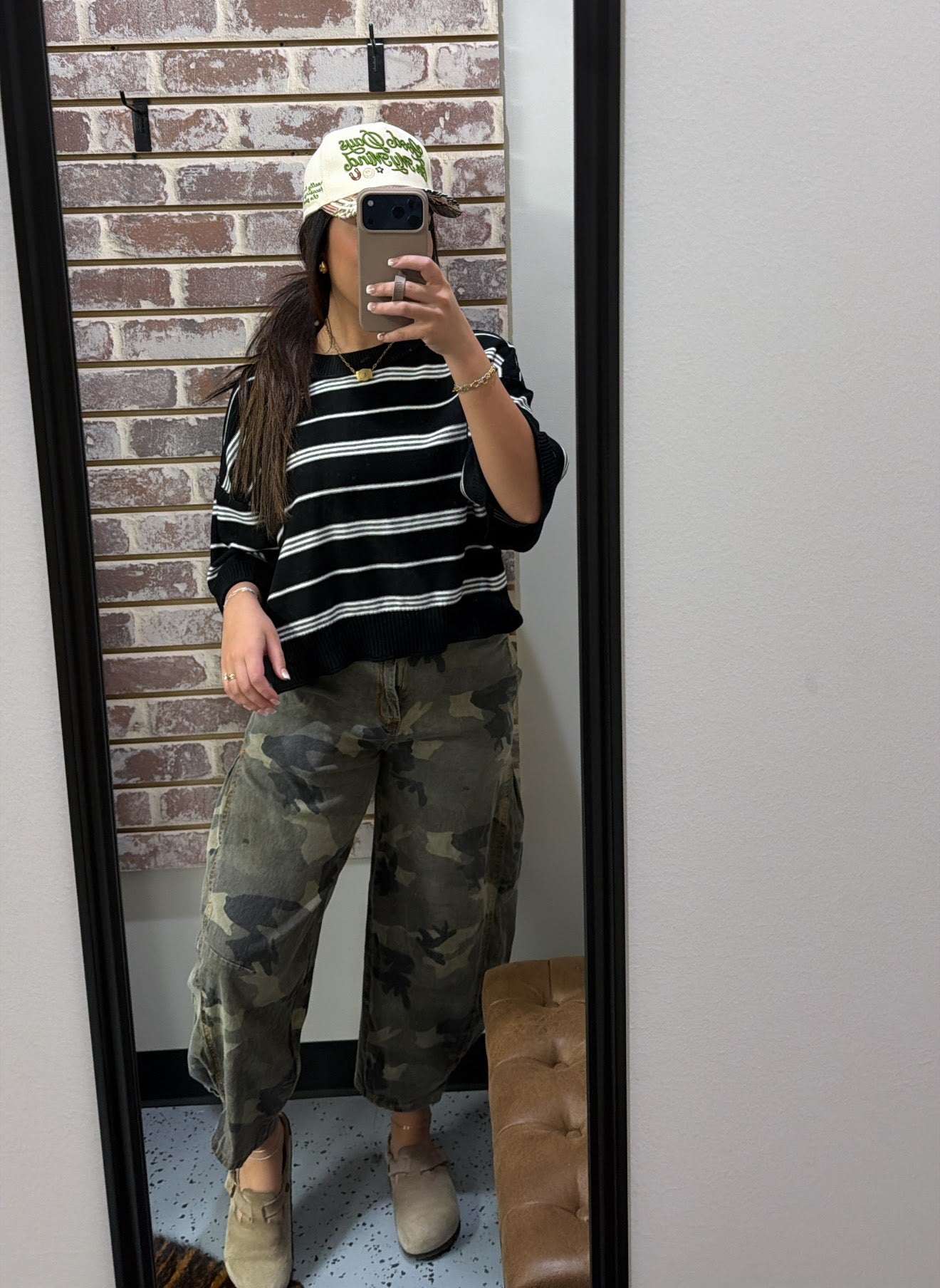 Camo Barrel Pants