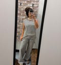 Black & White Striped Set