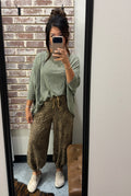 Animal Print Sweatpants