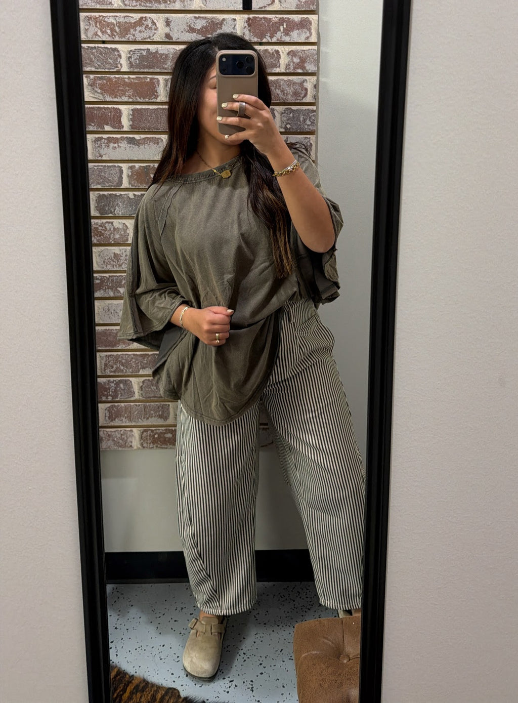 Ash Mineral Wash Top