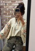 Embroidered Woven Blouse